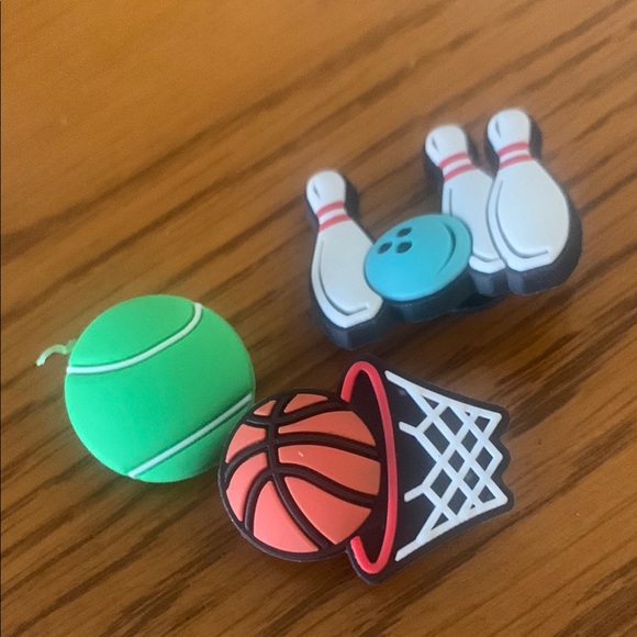 Sports Themed Shoe Charms - Picture 1 of 1
